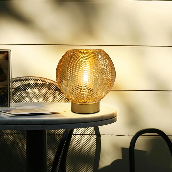 Battery Operated Lamp with Timer, Table Lamp Small Cordless Lamp Battery Powered - Image 7