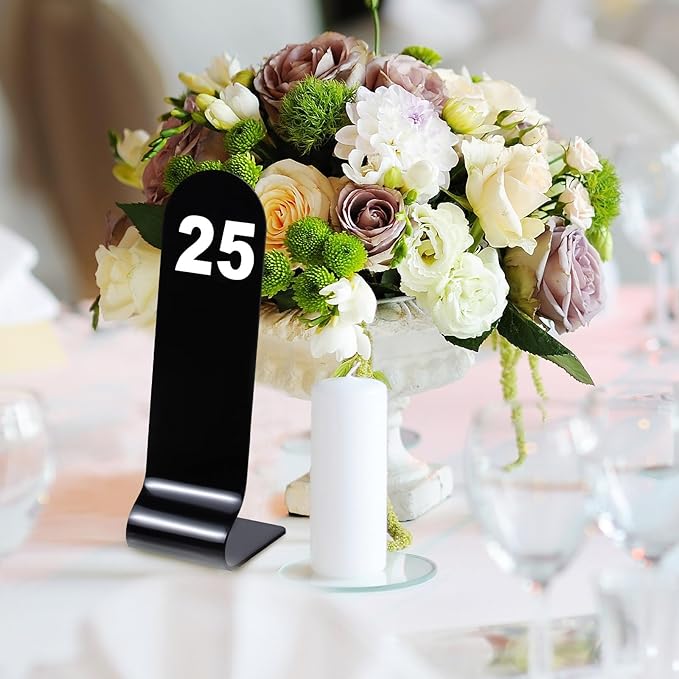 Tuanse 1-30 Table Order Numbers Restaurant Double Sided Acrylic Reception - Image 4