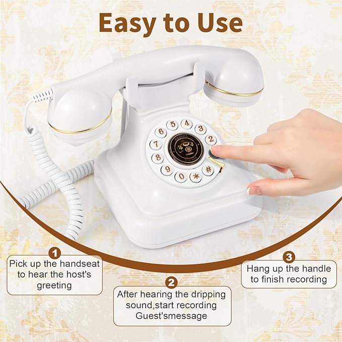 Audio Guest Book Wedding Phone, Audio Guest Book Record Customized Audio - Image 4