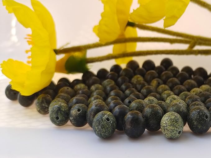 Stone Beads 10mm 60pcs Curbstone Jasper Beads Round Loose Gemstones Beads - Image 5