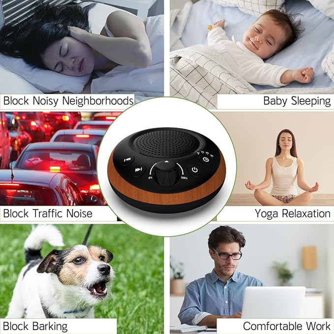 Sound Brown Noise Machine White Noise Machine Nonstop 30 Soothing Sounds Sound - Image 6