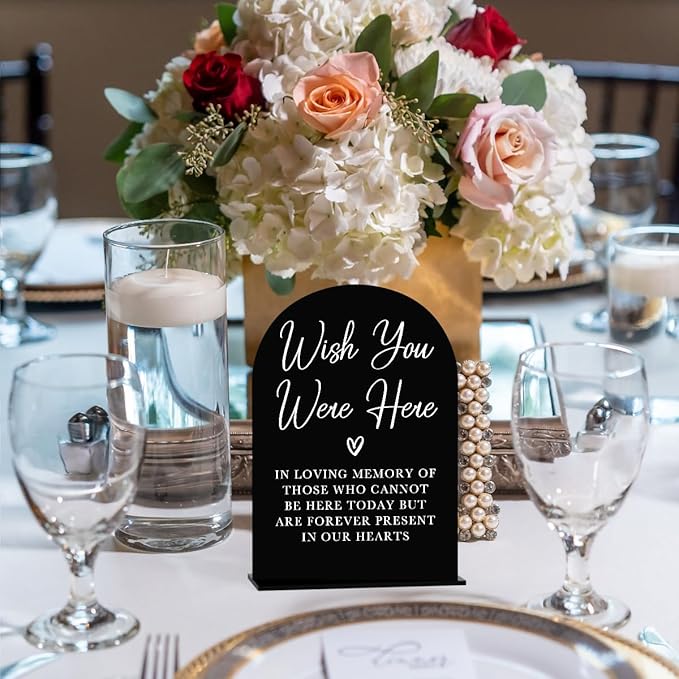 Acrylic Wedding Sign Wedding Signs - Image 2