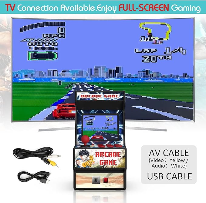 Mini Arcade Machine, Retro Gaming Console, Handheld Game Console - Image 6