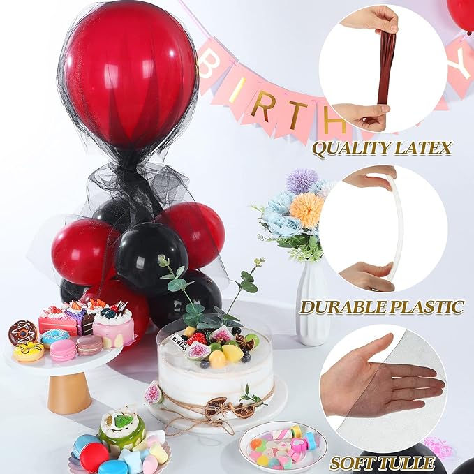 BBTO 8 Set Table Centerpieces Balloons Stand Kit - Image 4