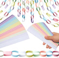Lincia 600 Sheet Halloween Paper Chain Garland, Construction DIY Crafts Chain by Lincia