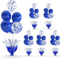 6 Set Blue Balloon Table Centerpieces by Gogoparti