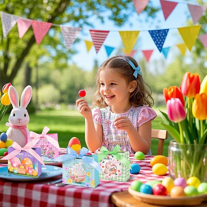 24Pack Small Easter Bags for Goodies, 4.5×3.9×1.8inch Small Easter Treat Bags - Image 8