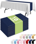 Pureegg Navy Blue Plastic Table Runners by Pureegg