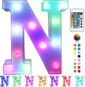Pooqla Colorful LED Marquee Letter Lights by Pooqla