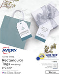 Avery Blank Printable Tags, Sure Feed Technology, 96 Customizable Tags by Avery