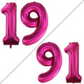 GOER Number 19 Balloons for 19th Birthday Sweet 19 Party Decorations, 42 Inch by GOER