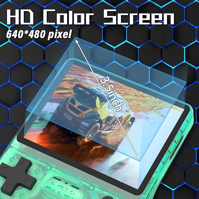 FVBADE R40S PRO Handheld Game Console 3.5 inch IPS Screen Mini Retro Console - Image 3