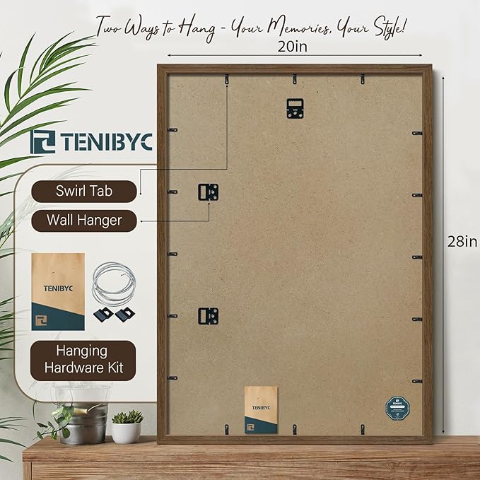 20x28 Picture Frame Set of 3 - Image 3