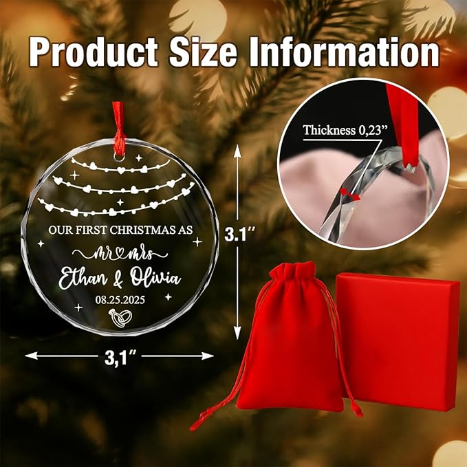 Personalized Christmas Ornaments - Image 2