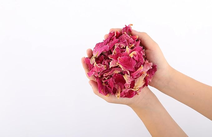 Dried Flower Red Peony Biodegradable Confetti - Image 9
