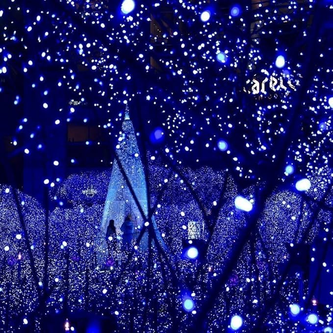 Toodour Solar Christmas Lights, 72ft 200 LED 8 Modes Outdoor Christmas String - Image 4