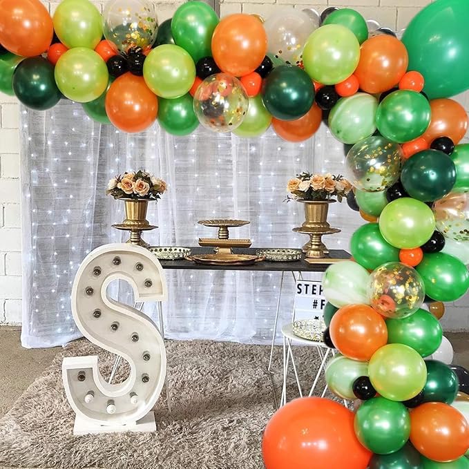 Orange Blue and Green Balloons, - Image 5