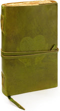 LUXEORIA Heart Journal for Women and Men, Handcrafted Leather Journal for by Luxeoria
