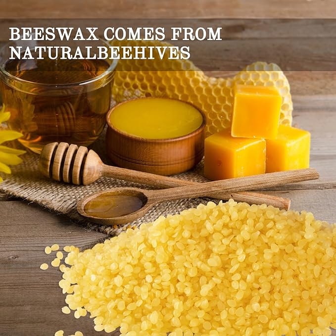 5-lb Pure Yellow Beeswax pellets - Image 7
