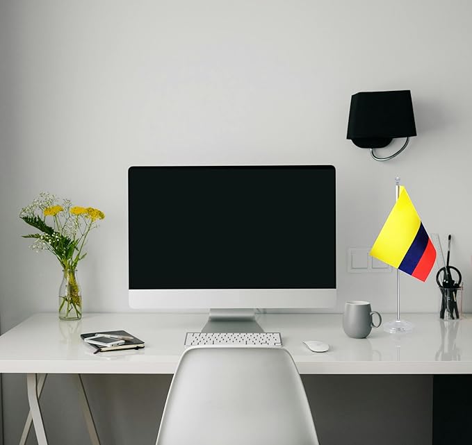 Colombia Desk Flag, Colombian Table Office Flag - Image 4