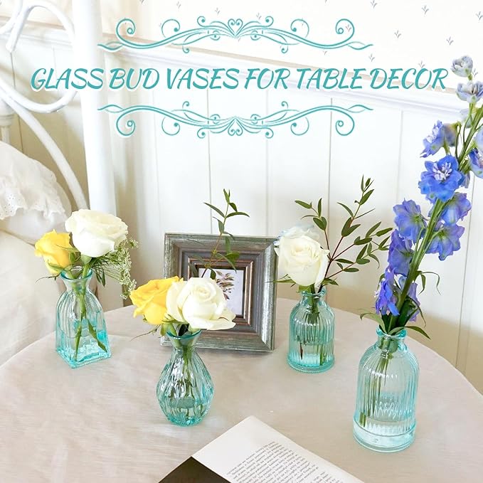 Bud Vases in Bulk 24, Small Vases - Image 4
