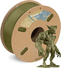 DURAMIC 3D PLA+ Filament 1.75mm 1Kg Army Green, PLA Plus Filament 1Kg Spool by Duramic3D