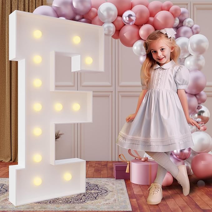 imprsv 4FT Marquee Light Up Letters by Letsmakeitimpressive