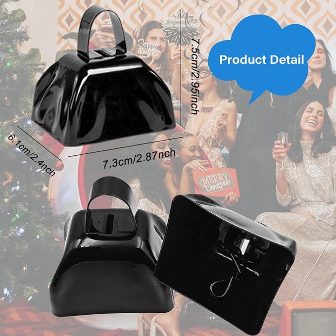 Metal Cow Bell Noise Maker - Image 5