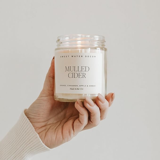 Sweet Water Decor Mulled Cider Candle - Image 4