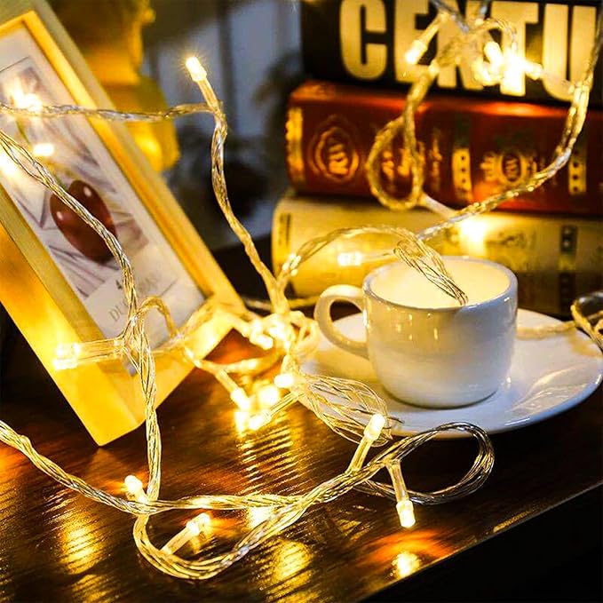 33ft 100 LED Plug in Connectable Fairy String Lights, 8 Mode Decorative Lights - Image 8