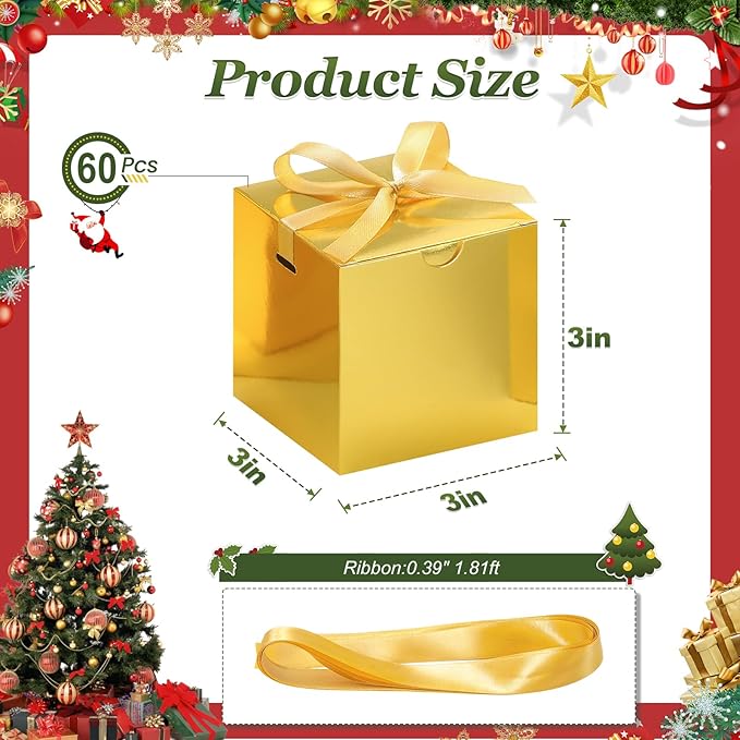 DOYIDE 60 Pcs Small Gift Boxes - Image 3
