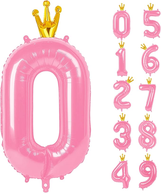 40 Inch Number Balloon 0-9 by Upgesy