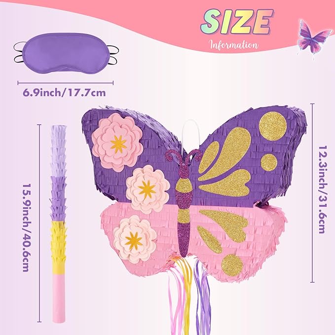 WERNNSAI Butterfly Piñata - Image 3