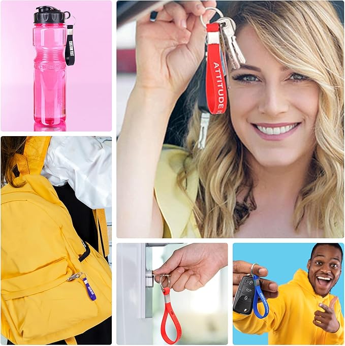 5/10/50/100 Bulk Custom Keychains Silicone Personalized Keychains Customized - Image 5