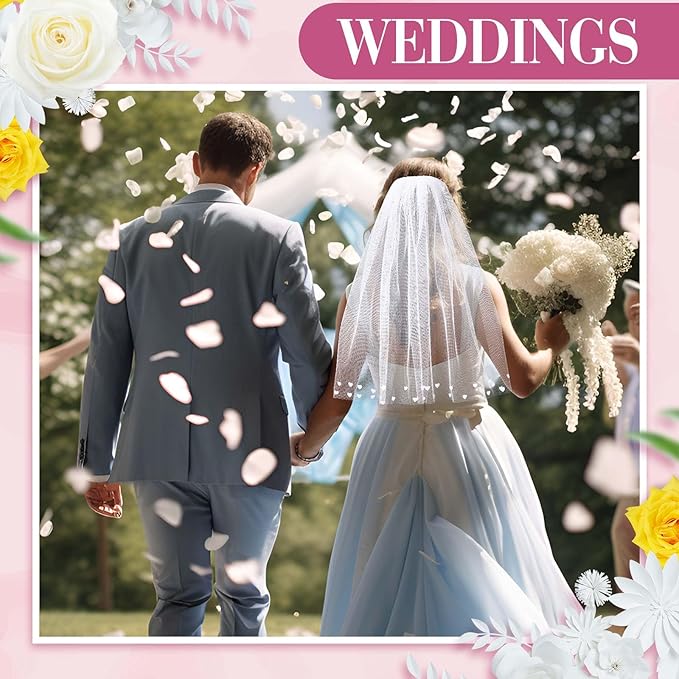Vicenpal Bridal Bachelorette Veil - Image 6