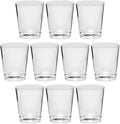DISCOUNT PROMOS Translucent Plastic Shot Glasses 1.5 oz. Set of 10, Bulk Pack by DISCOUNTPROMOS