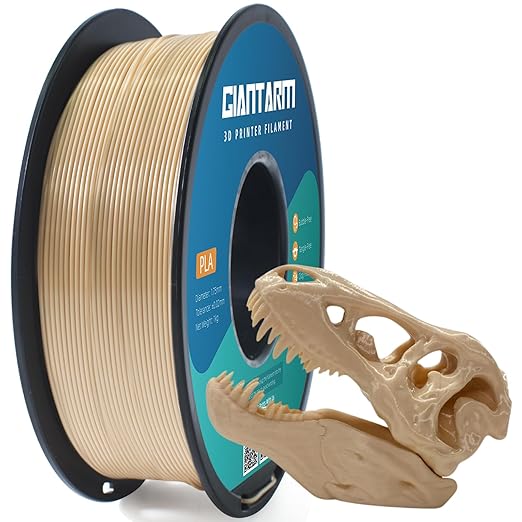 GIANTARM 3D Printer Filament, Bone White Pla Filament, 1Kg Spool, 1.75mm - Image 8
