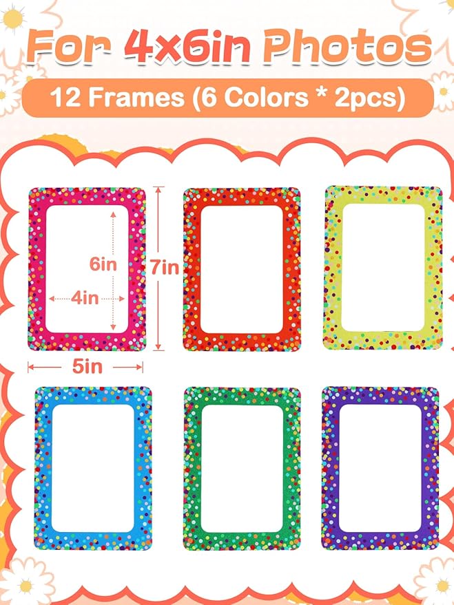 ANPHSIN 12Pcs Magnetic Picture Frame - Image 5