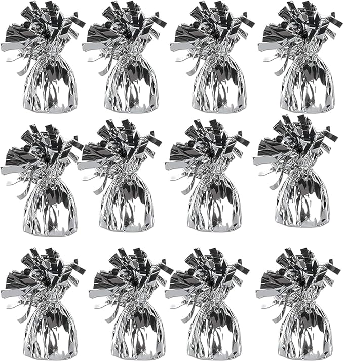 ROYALHOUSE Metallic Plastic Wrapped Balloon Weights by RoyalHouse