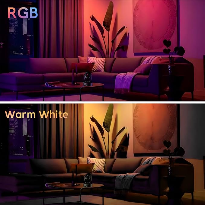 Spot Lights Indoor, 7W RGBW Spotlight 16 Color Changing Up Lights Indoor - Image 2
