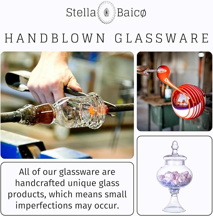 Stella Baic Hand-Blown Glass Apothecary Jar - Image 3