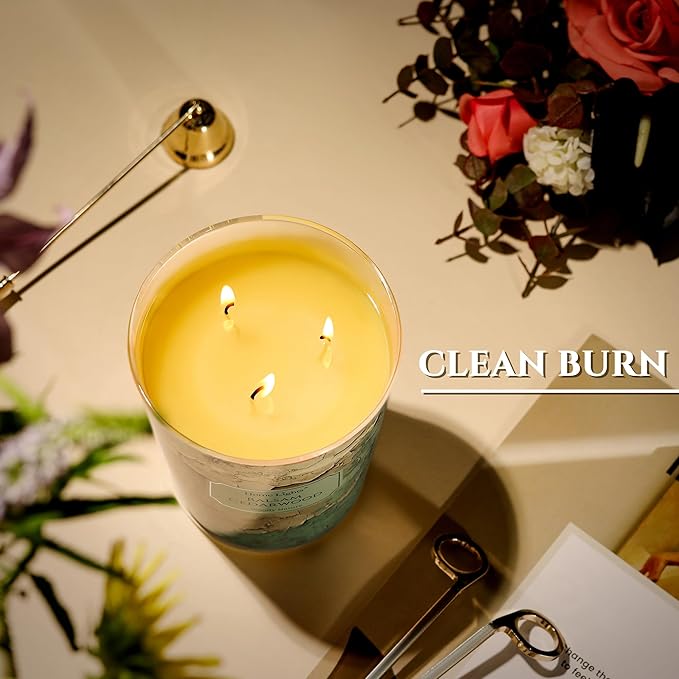HomeLights Balsam Cedarwood Scented Candles | 34oz Soy Candles Industrial Chic - Image 5