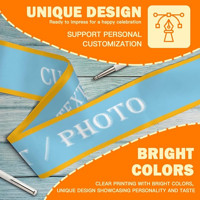 Custom Sash, Personalized Birthday Sash - Image 4