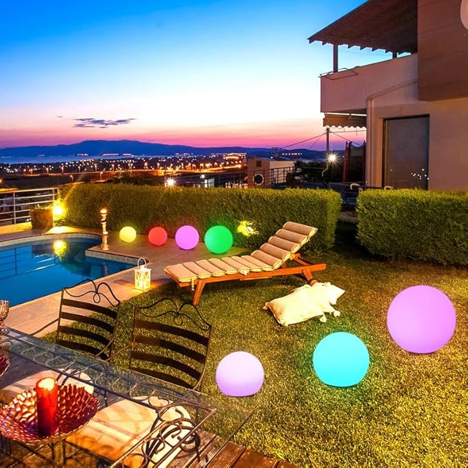 LED Night Light Ball Globe Lamp - Image 2