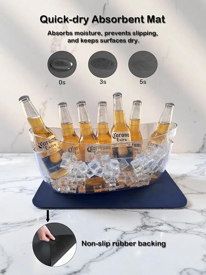 5.5L 16.7x6.4x7.3in Ice Bucket 1PCS - Image 3