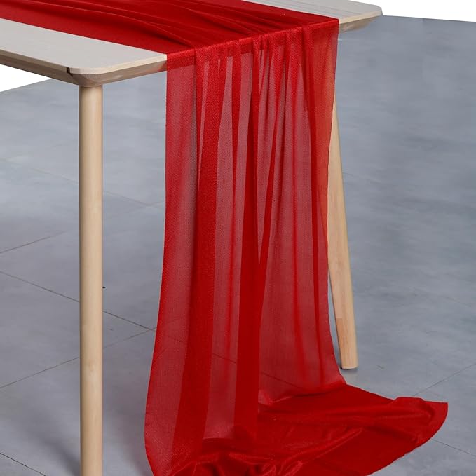MDS Halloween Chiffon Table Runner - Image 2