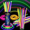 100 Pack 8” Glow Sticks Bulk by Taikula