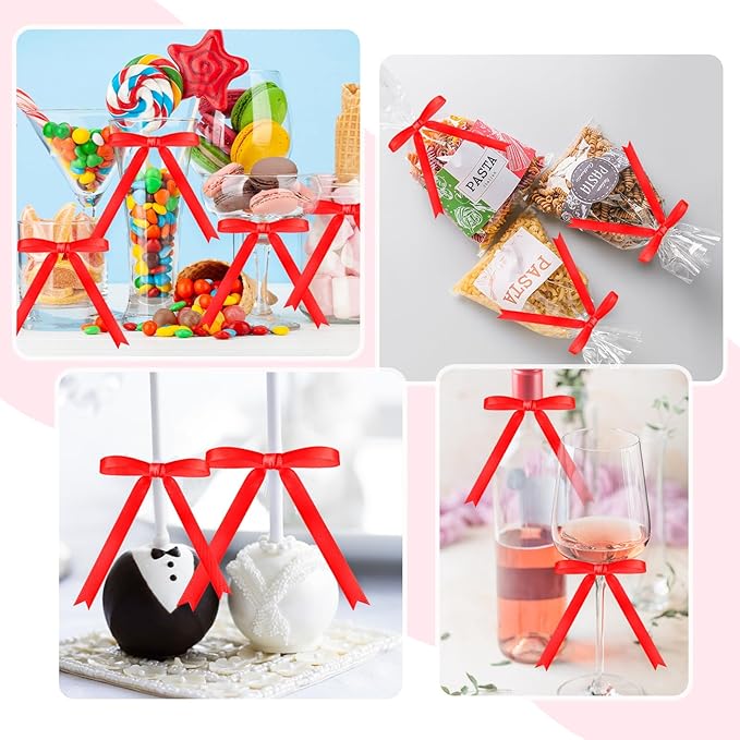 Riceshoot 50 Pcs Twist Tie Bows - Image 6