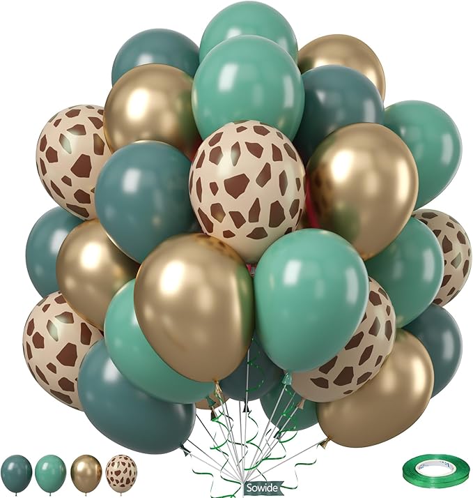 Green Giraffe Balloons by Sowide