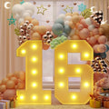 imprsv 3FT Marquee Light Up Numbers, Marquee Numbers 16th Birthday Decorations by Letsmakeitimpressive